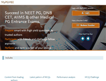 Tablet Screenshot of mypgmee.com